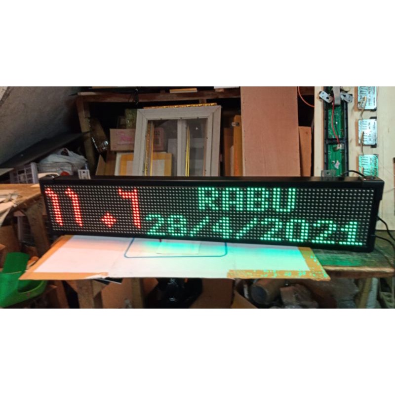 TEKS BERJALAN RUNNING TEXT BERGARANSI UNTUK PROMOSI DI TOKO