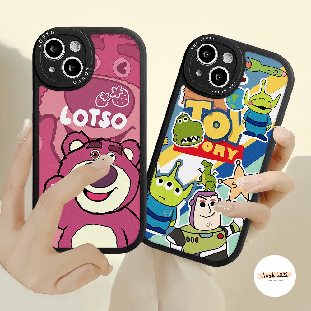 Soft Case Untuk Redmi 12C 10A 9 10 9T 10C 9A 9C NFC A1 K40s Note 11 9 8 11s 10 10s 11Pro+10Pro 9Pro 8Pro 9s Mi 11Lite POCO F4 M3 X3 NFC Kartun Toy Story Cute Manyo Case TPU Beruang
