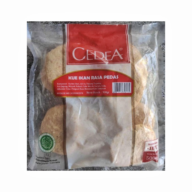 

Cedea Kue Ikan 500gram Fish Cake 500 gr