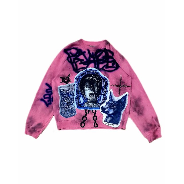 Crewneck design rework anime// reza boommmm