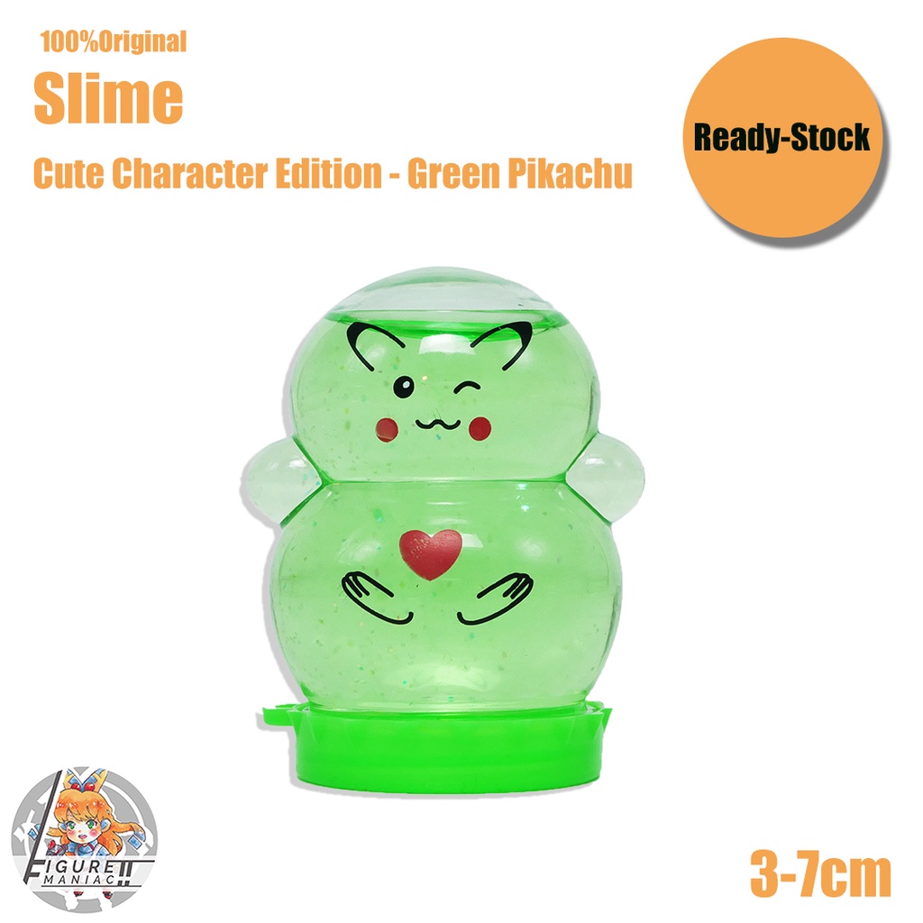 Figure Maniac - Slime Santa Pikachu Mini Cute Edition Import Premium Slime Lucu Cute Slime Aman Crystal Mud Galaxy Mud