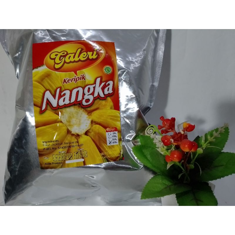 

Kripik Nangka Galeri Selecta 500 Gram Kemasan Transparan