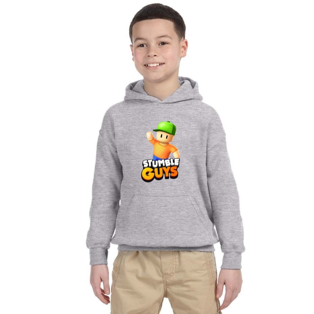 SWEATER BAJU ANAK HOODIE JAKET STUMBLE GUYS BISA COD UNTUK ANAK 2-10 TAHUN