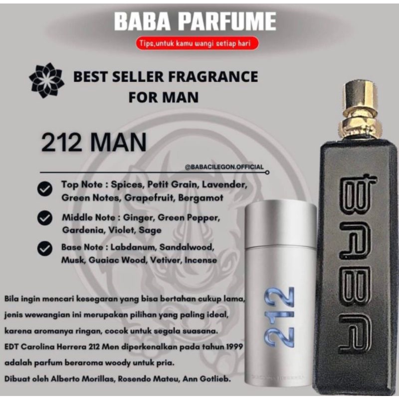 Baba parfum 212 MAN