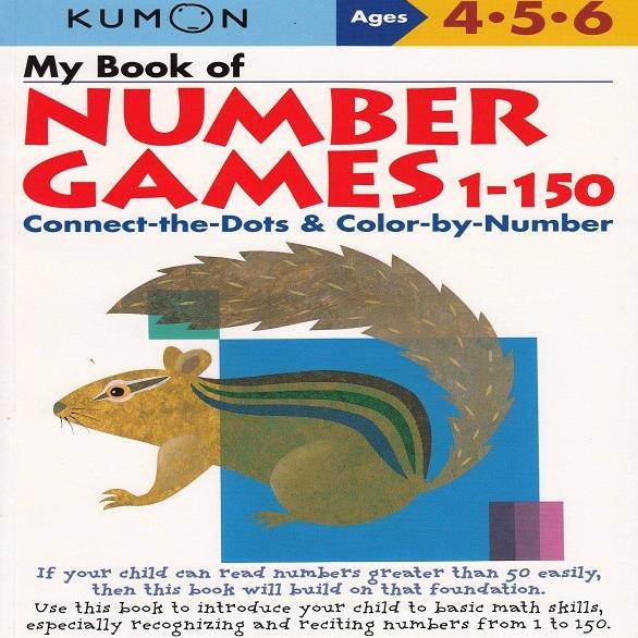 

Buku Anak - Kumon - My Book of Number Games 1-150