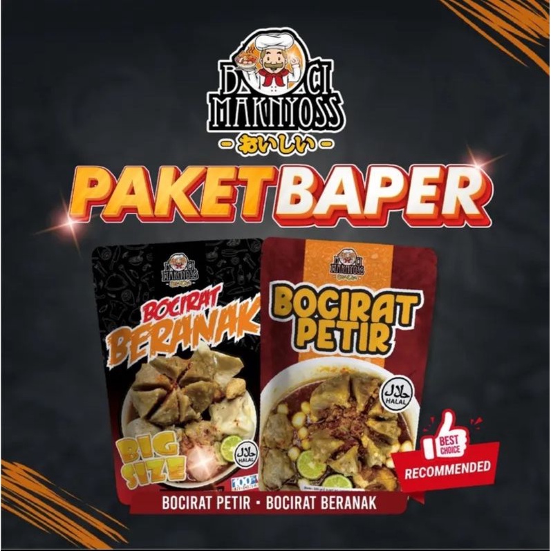 

PAKET BAPER MAKNYOS ( BOCIRAT BERANAK DAN PETIR)