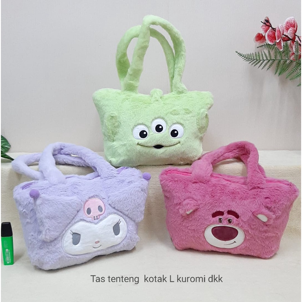 Tas Tenteng Cinamoroll Wanita Tote Bag Kuromi Melody /Tas Sandang