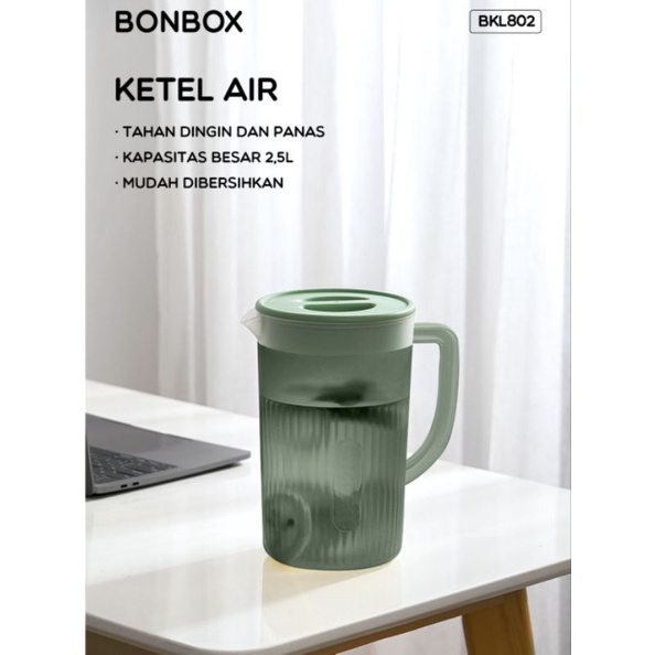 Bonbox BKL802 Ketel Air Tahan Panas dan Dingin 2.5L