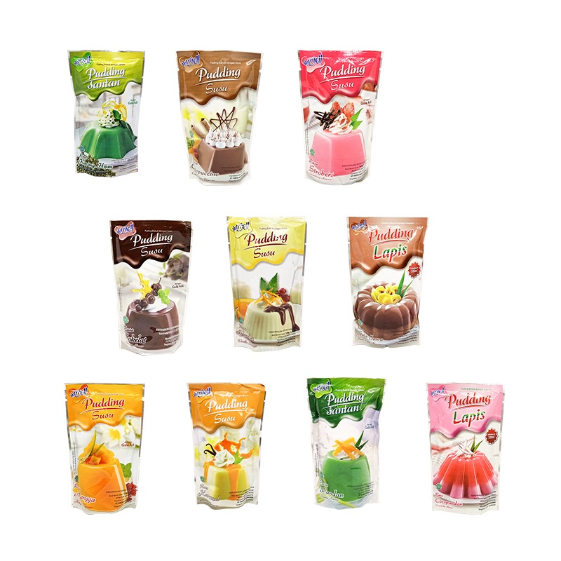 NUTRIJELL PUDDING SUSU / PUDDING LAPIS / PUDDING BUBUK DENGAN SUSU