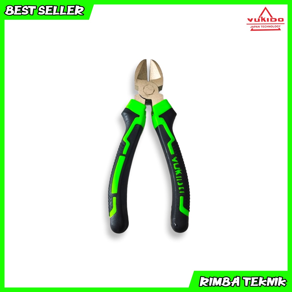 YUKIDO tang potong 6 inch / diagonal pliers AB-66P