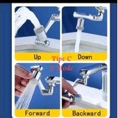 Sambungan Kran Washtafel Splash Filter Faucet Connector Extender Spray