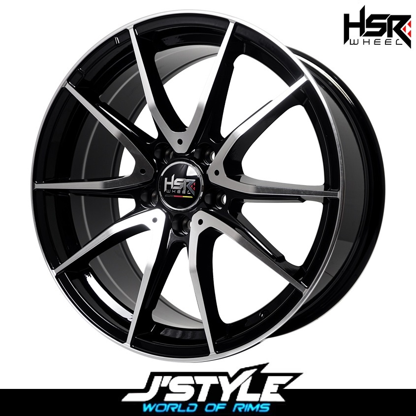 Velg Ring 18 Mercy Tipe HSR Wheel ROSTOCK SLS02 Ring 18 X 8 Hole 5X112 ET45