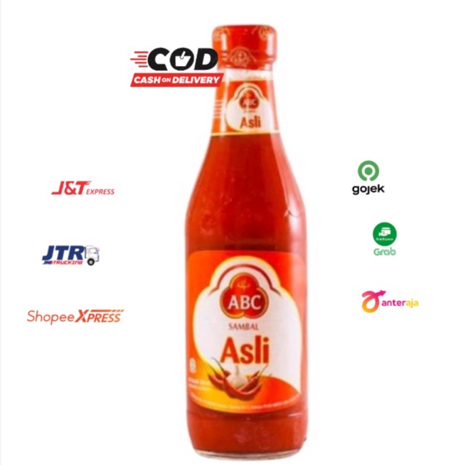 (JSO) Saus sambal abc 335 ml / sambal botol / abc sambal / sambel