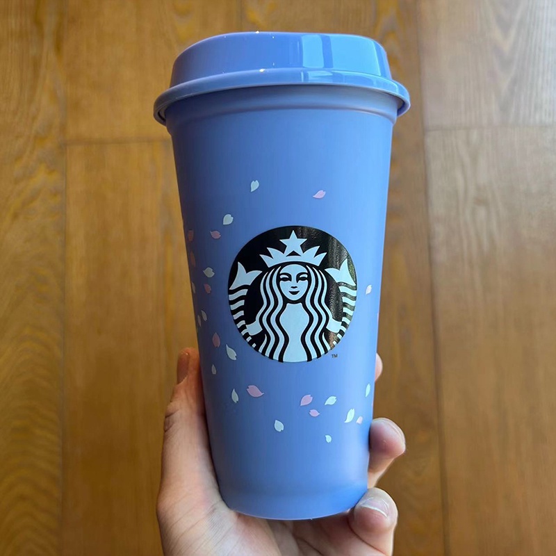 Tumbler Starbucks Color Changing Cups Berubah Warna Colour Reusable Cup Original Box