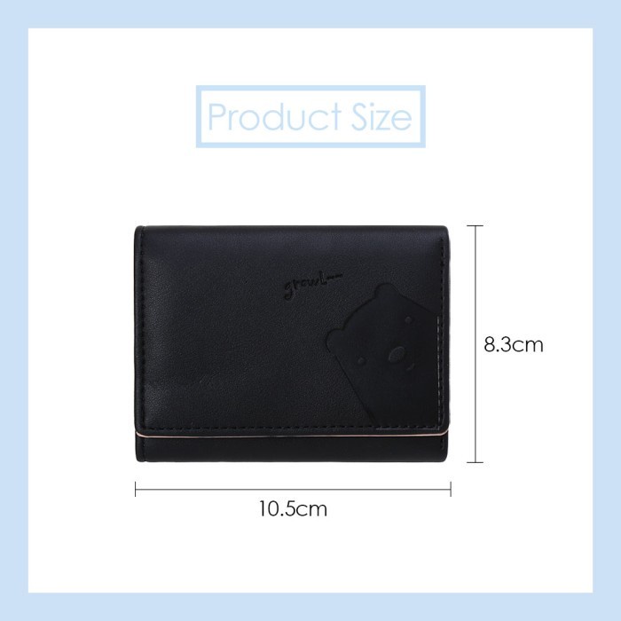 Diskon Miniso Dompet Wanita Pendek Kecil Lipat Simple