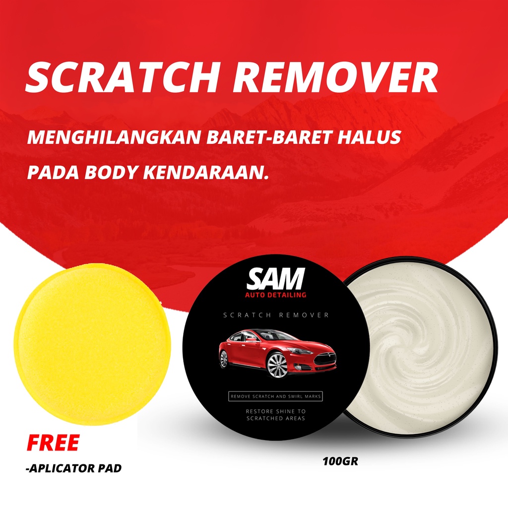 Jual Scratch Remover by SAM Auto Detailing / Penghilang Baret Shopee Indonesia