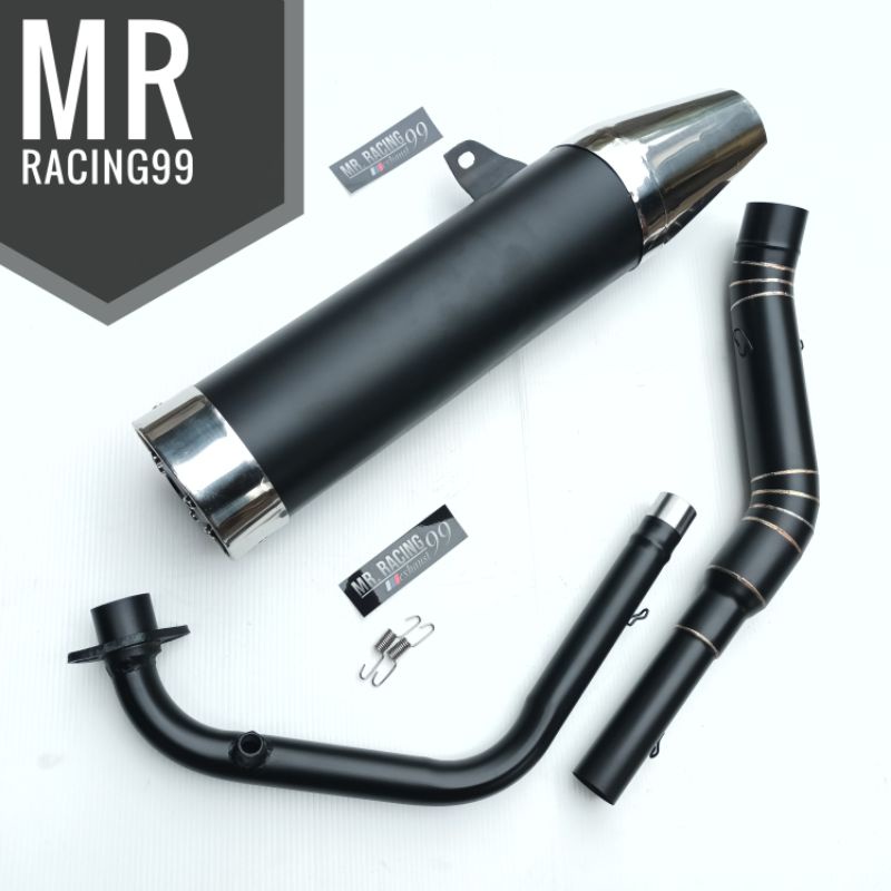 Knalpot Replika Ninja Karbu Untuk Yamaha XSR155 - XSR 155 Full System Suara Standar - Standar Racing