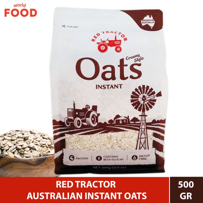 

✿ BISA COD✿ RED TRACTOR AUSTRALIAN INSTANT OATS 500GR