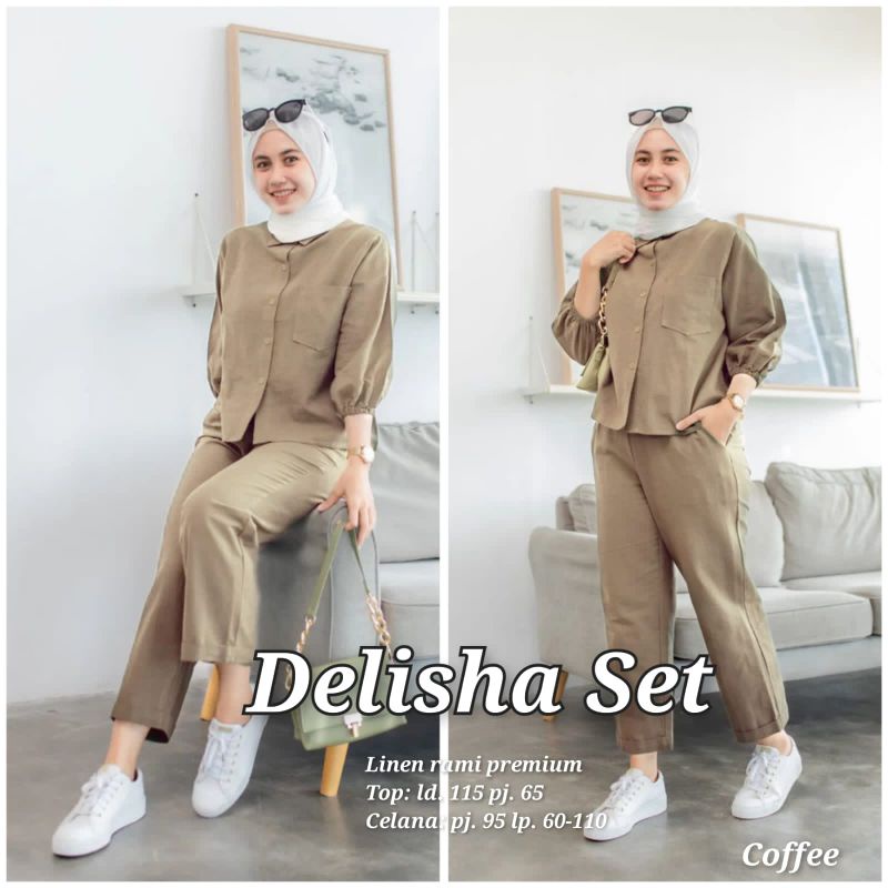 LUNA/DELISHA SET SET BAJU WANITA TERBARU