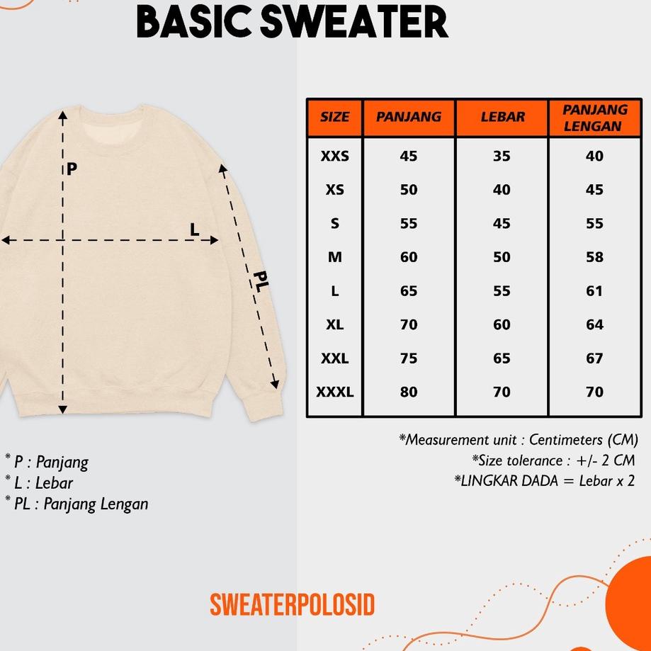 Langsung Order SWEPO x BTR — Basic Sweater BTR Doodle Size M-XXL