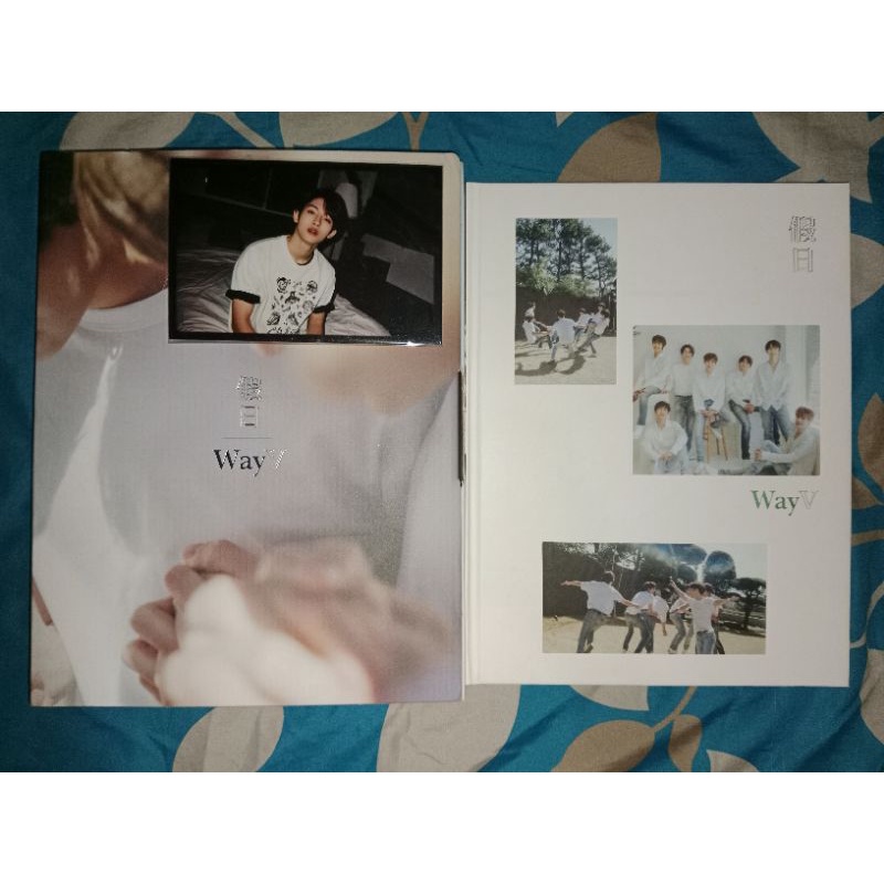 ready holiday wayv photobook + winwin holiday official