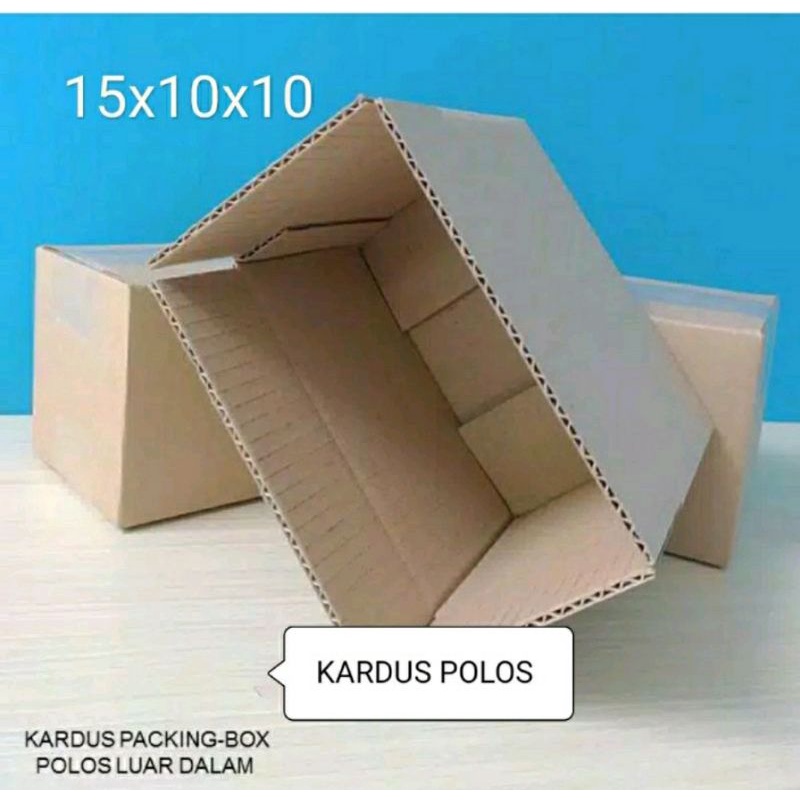 

Kardus 10x10x15 cm