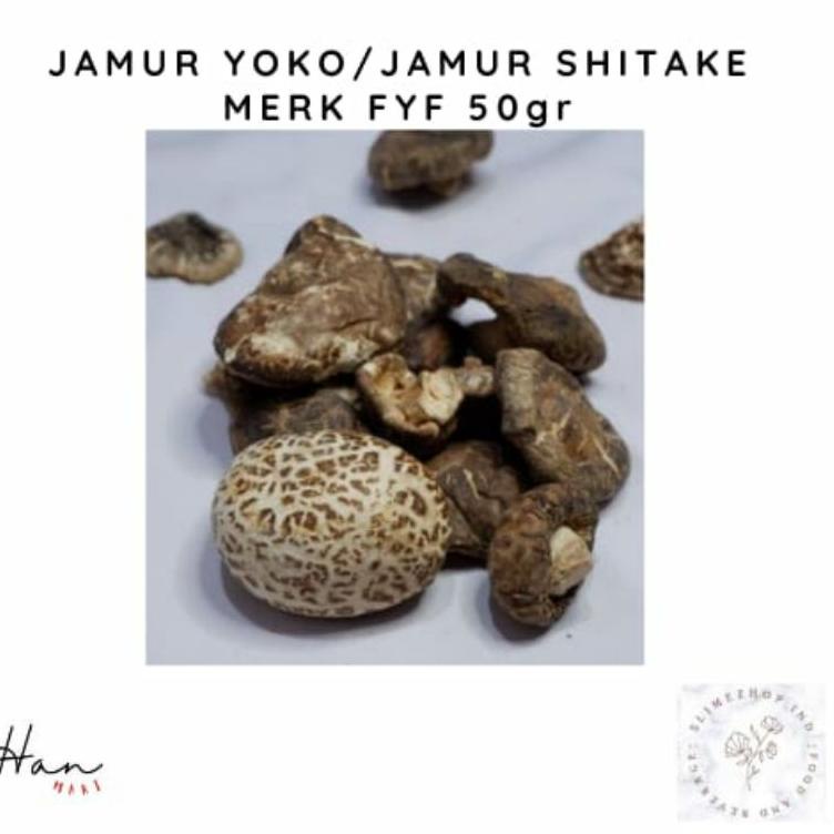 

PALING BAGUS JAMUR SHITAKE / HIOKO / YOKO 50GR ༄ 862