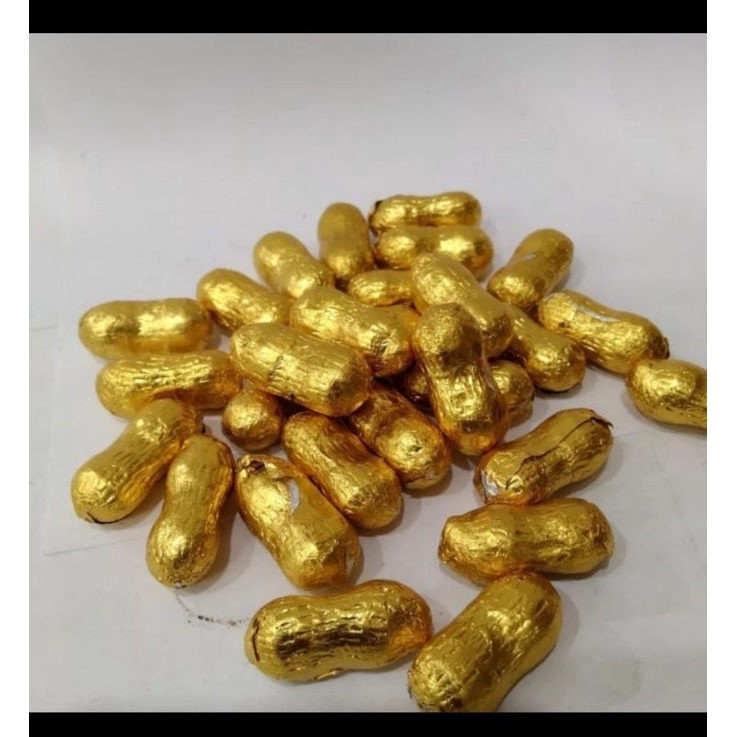 

cokelat bentuk kacang 250 gram