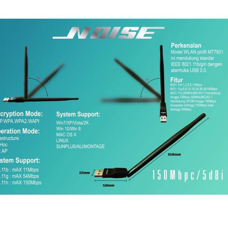 Tren Terbaru DONGLE WIFI MT7601 / MT 7601 DONGLE SET TOP BOX NOISE ORIGINAL