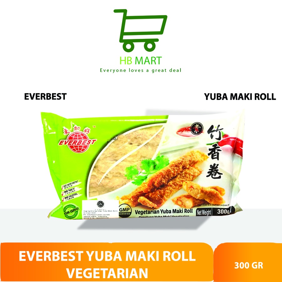 

everbest yuba maki roll 300gr / lumpia udang seafood Vegetarian