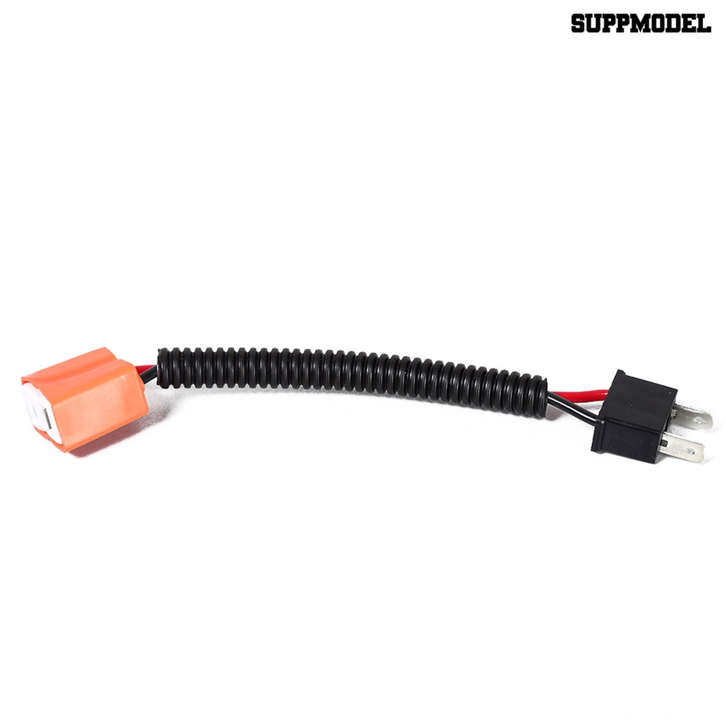 [Auto] 2pcs Konektor Konversi Lampu Depan Keramik H7 Fog Light Wiring Harness Adapter