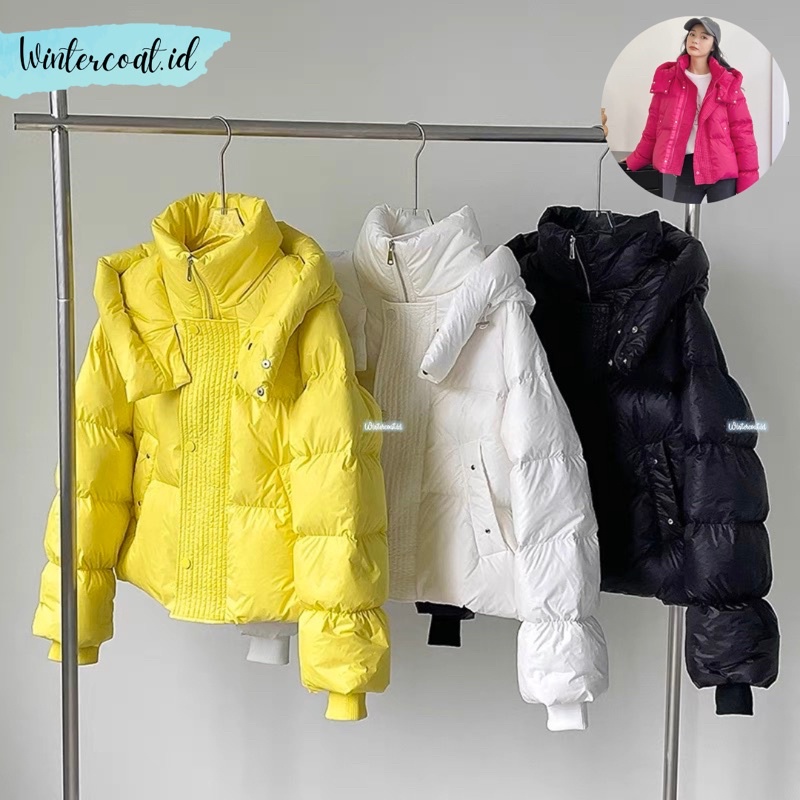 Coat winter wanita Taylor 90% goose down jaket bulu angsa cewek hangat musim dingin outer padded padding 90