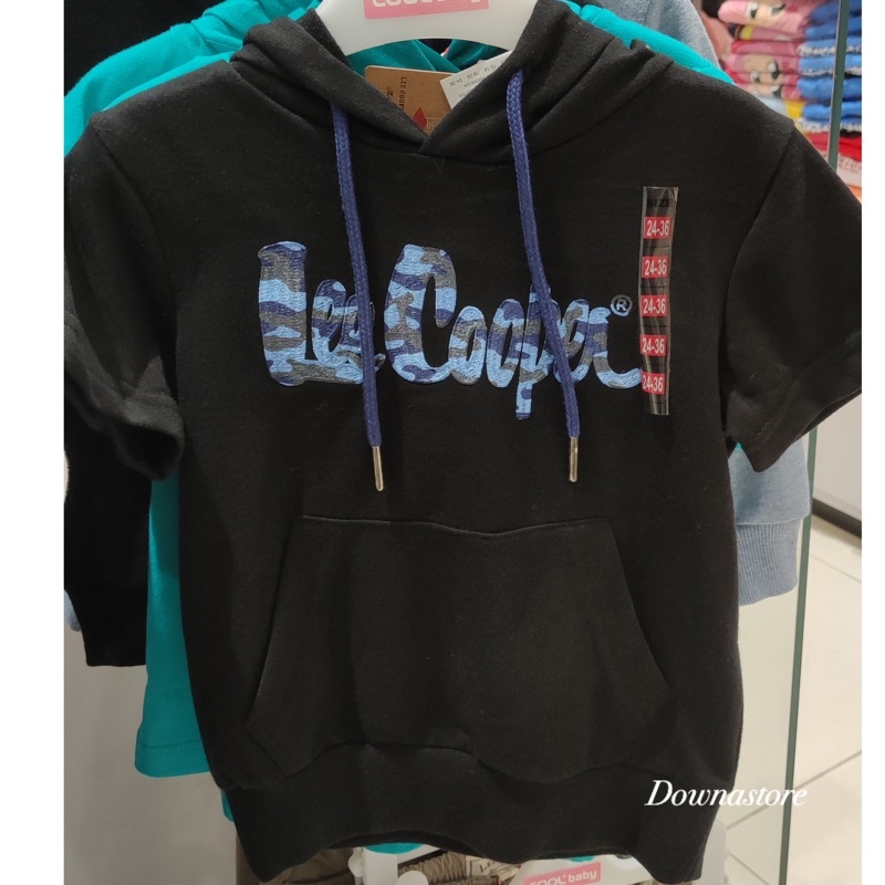 Kaos hoodie anak laki-laki Brand Lee cooper (6bulan-3tahun)