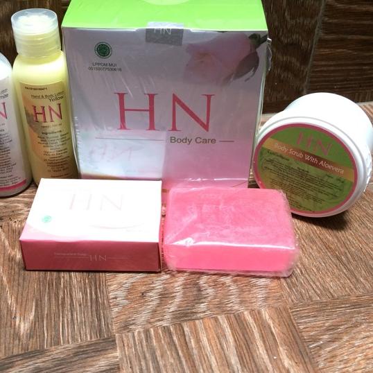 limited STOCK!HN Bodycare 4 in 1 Original | Paket Body Care Whitening | Paket Pemutih Pembersih Tubu