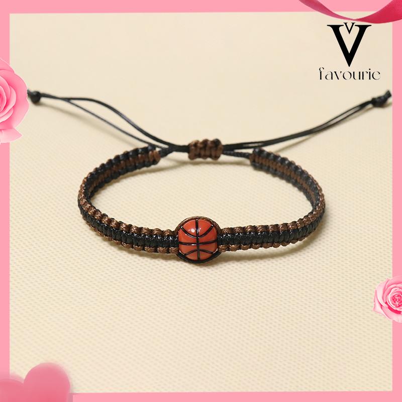 COD1 Pcs Gelang Couple Tali Fashion Korea Basket Gaya Untuk Pria Dan Wanita-FA