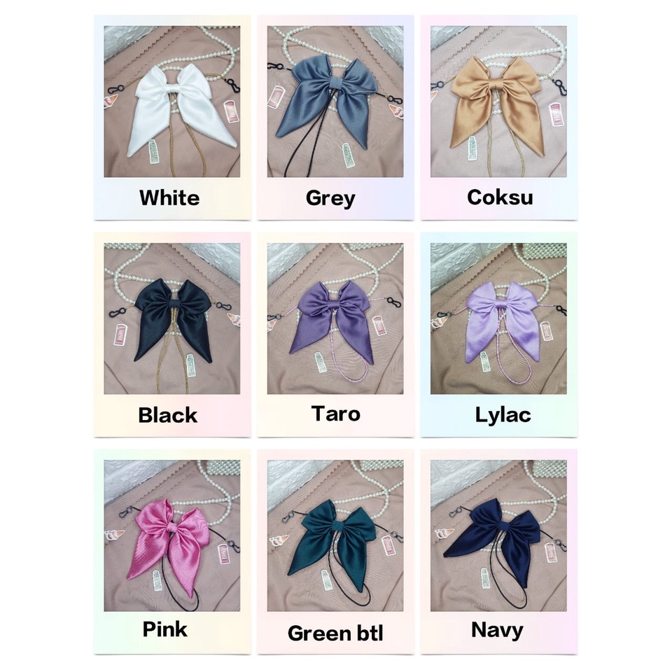 [Mohon Baca Deskripsi] KONEKTOR MASKER 2 IN 1 PITA / RIBBON STRAP MASK PREMIUM TERMURAH DI MAKASSAR 