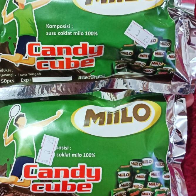 

Pasti Ada PERMEN MIILO cube lokal isi 50'