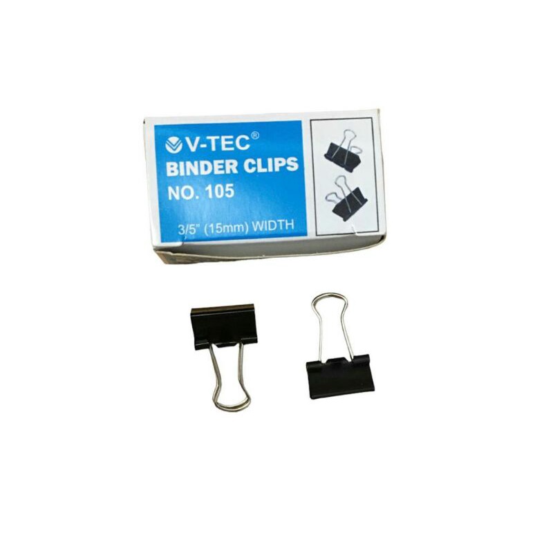 

BINDER CLIP/PENJEPIT KERTAS V-TEC