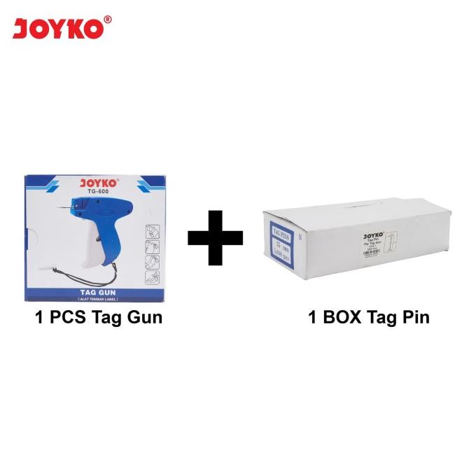 

BUNDLING 1 Pcs Tag Gun Joyko TG-600 + 1 Box Tag Pin Joyko TPN-1