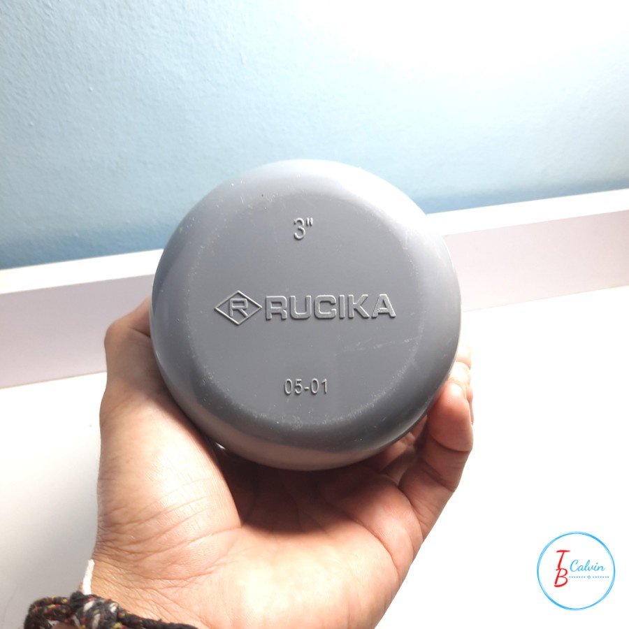 Dop 3 inch / Tutup Pipa 3 inch RUCIKA (D)
