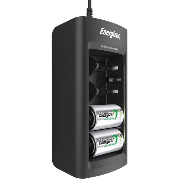 Energizer Recharge Universal Charger For Battery Nimh Rechargeable 9V