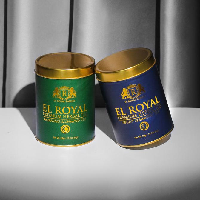 

[BISA COD] El Royal Premium Tea Herbal Original - Teh Diet Pelangsing Badan BPOM