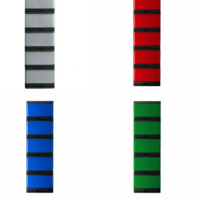 5.5 COD Lemari Laci Container Plastik 5 Susun Jumbo Miracle