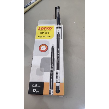 

Pulpen gel Joyko GP-330 / Big fill gel 0.5mm (1 pcs)