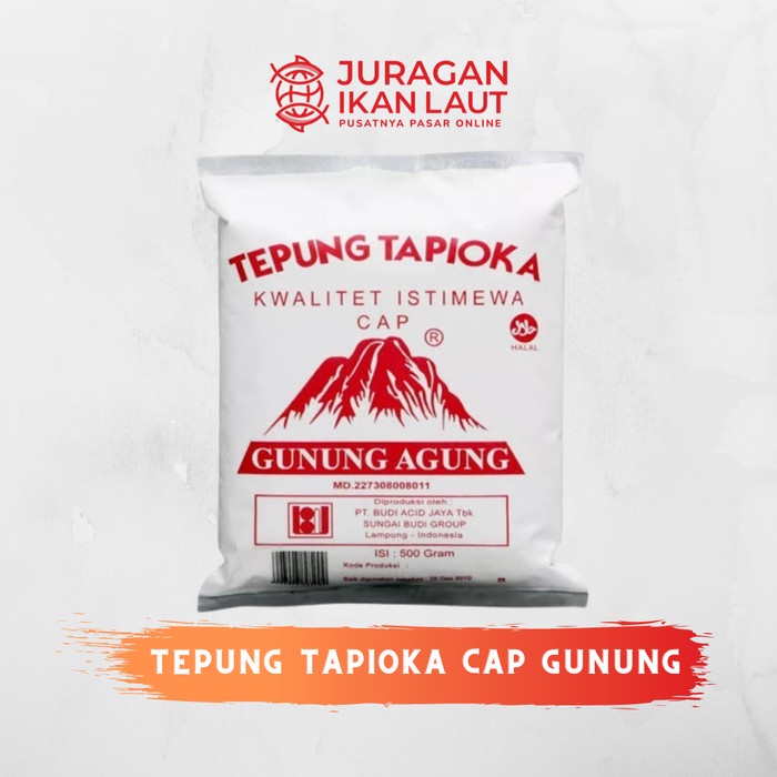 

Tepung Tapioka Cap Gunung - 500 Gram