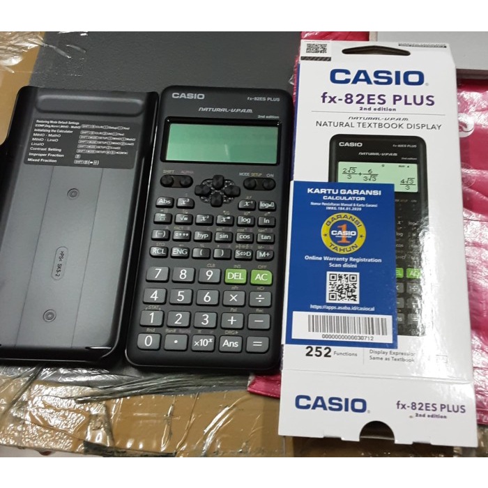 

TERBARU Casio Calculator Scientific FX 82 ES PLUS