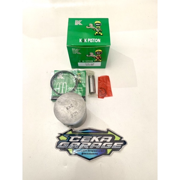 seher dan ring paket fizr os 225. piston dan ring komplit yamaha f1 zr. force one