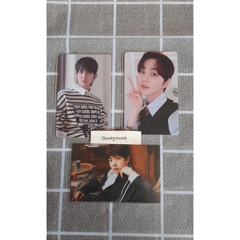 Photocard Enhypen PC Solo Jacket Jungwon Border Hakanai Soljack Jungwon
