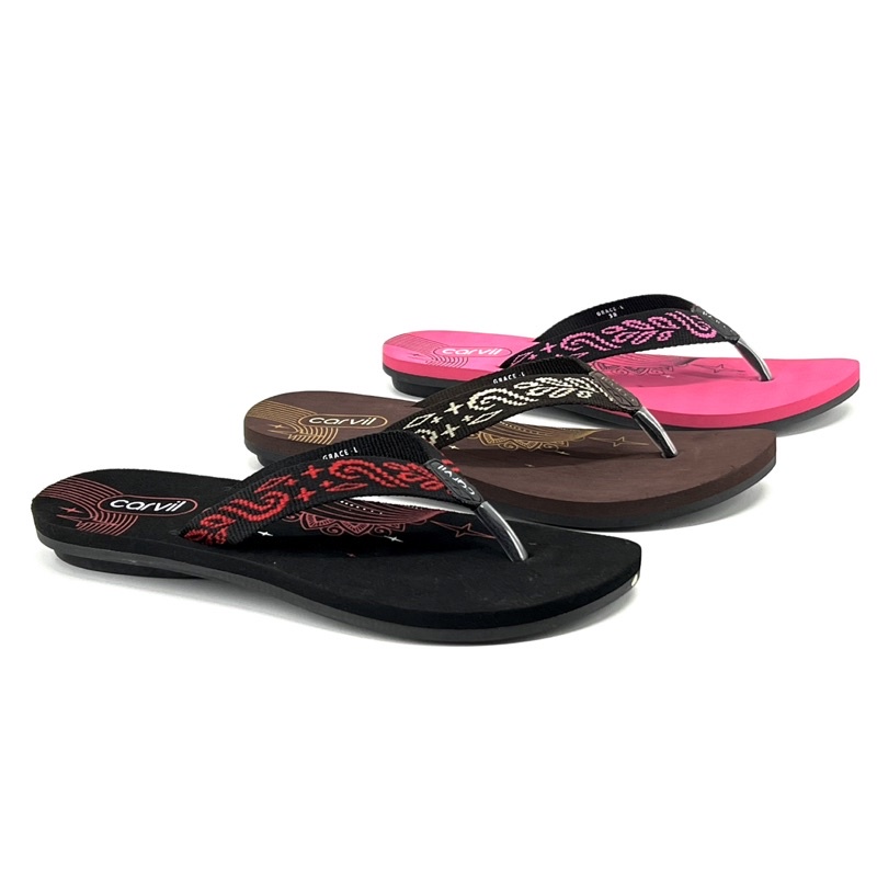 Sandal Jepit Wanita CARVIL ALEXA / GRACE / RIANTY / TITANIA (36-40)