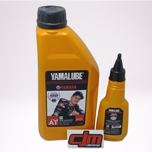 PAKET OLI YAMALUBE MATIC 0.8L  DAN OLI GARDAN YAMALUBE BERKUALITAS ORIGINAL